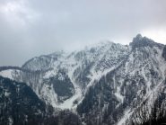 itinerario di discesa: il canalone