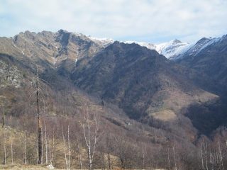 La testata della Val Cavaione