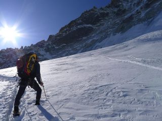 Avvicinamento su buona traccia