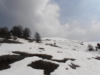 03 - poco sopra l'ultimo alpeggio, in vista della cima...
