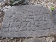 Strane iscrizioni alle baite Castagna