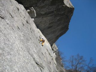 Jacopo sul 4° tiro.