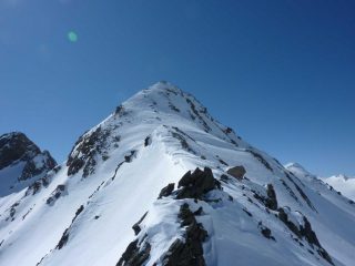 dal colletto verso la cima