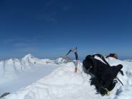 vetta....con picozzata sull'Eiger....;)