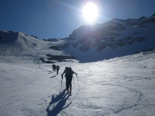 in salita