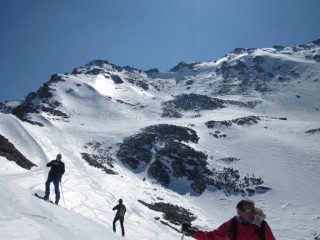 in discesa