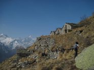 Arrivando all'Alpe Le Combe