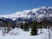 Mont Joly e Tete de la Combaz dai pressi del Lac d'Armancette