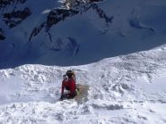 Superamento di un crepaccio con ponte