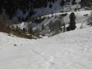 In discesa a meta' gorgia.