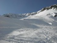 Parte alta e vetta a sx.