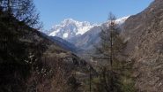 il Bianco dal sentiero di rientro