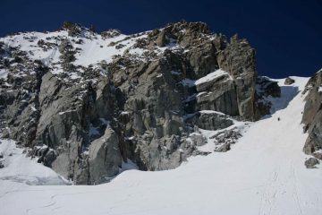 Il canale finale e la vetta