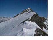 Il Pic de Segure visto dalle pendici dello Sparveyre