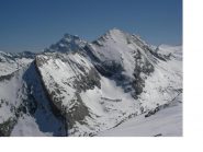 Il Viso e la Taillante dallo Sparveyre 3002m