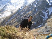 Luca arriva in vetta!