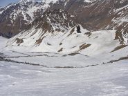 la parte di discesa sulla destra da fare