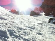 la metà superiore del canale