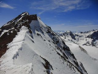 La cresta per la Bellecote