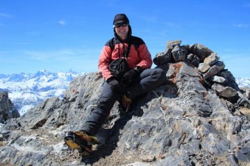 Stelvio in vetta alla Charniers (31-3-2012)