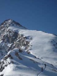 la cresta del Pic de Neige Cordier