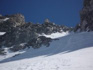 via di salita versante nord ovest