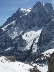 Il Pelvoux e il Rèfuge Glacier Blanc