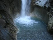 parte bassa della cascata