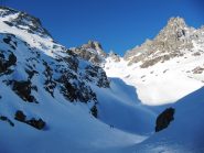 lo spettacolo continua; scendendo nel vallone d'Ambin