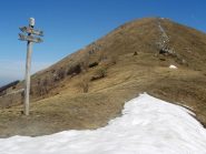 al colle verso la cima