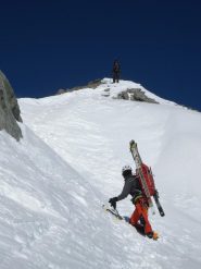 Scendendo dalla cima