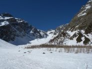 Il vallone dal basso