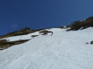 bello anche in basso sfruttando le lingue di neve.