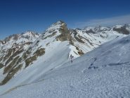 Breve salita al Baraccone con il M.Albrage alle spalle