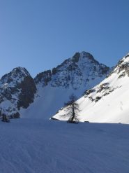 couloir Zen al mattino, magro ma passiamo