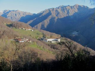 panorama sulla valle Cervo