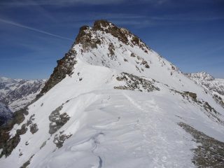 il tratto finale di cresta 