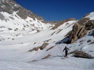 Nell'alto vallone di Stroppia, poco prima del Bivacco Barenghi