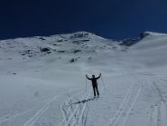 discesa su neve stupenda