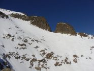 il traverso prima della cima