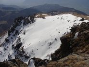 dalla punta verso la dorsale