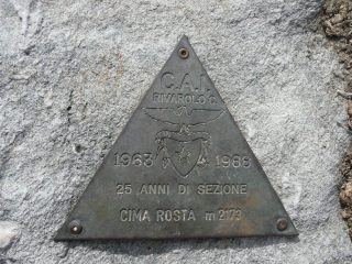 Targhetta Cai Rivarolo
