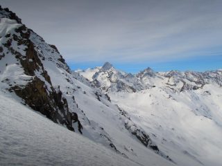 Pendio prima dell'attacco del canale