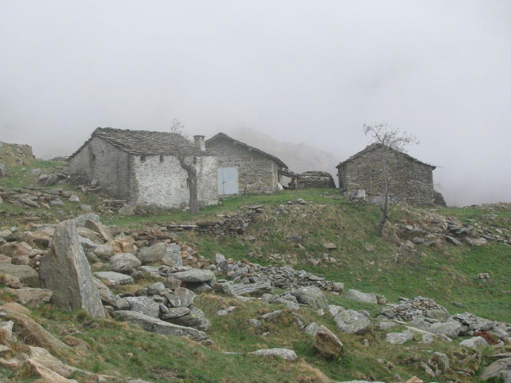 Arrivo all'Alpe Vallossera