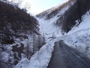 alla partenza stamattina