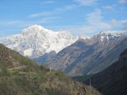 Monte Bianco salendo al Colombo  