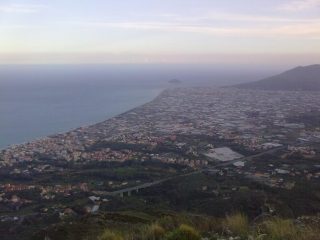 dalla vetta, verso ponente