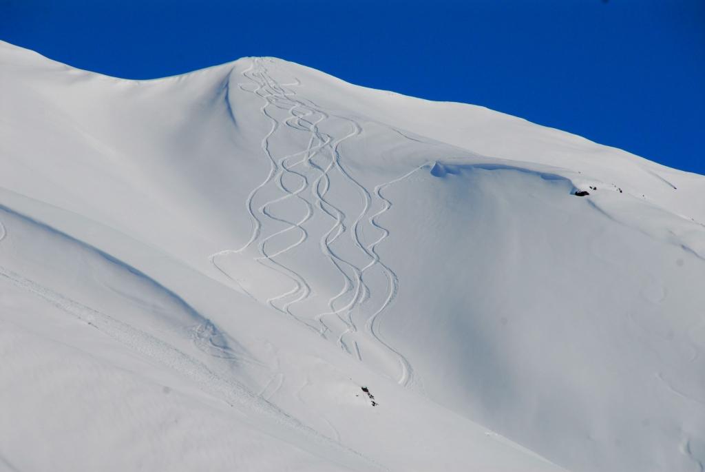 le nostre tracce sul Marmot Peak
