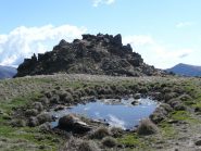 Roc e laghetto sulla dorsale