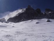 dopo un breve tratto di crosta di nuovo bella neve